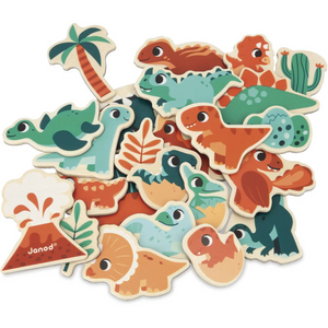Janod - 05839 | Dino Magnets - 24 Pieces