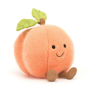 Jellycat - A6PEACH | A6PEACH - Amuseables Peach