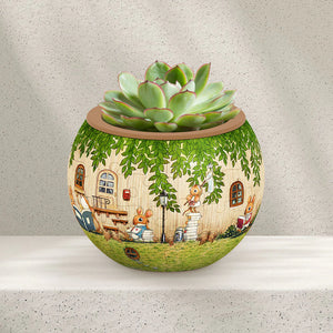3D Puzzle Planter - Smart - Happy Reading
