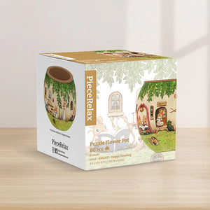 3D Puzzle Planter - Smart - Happy Reading