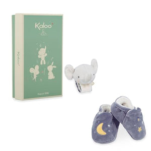 Kaloo - K210010 | Sound Wristband & Slippers - Elephant