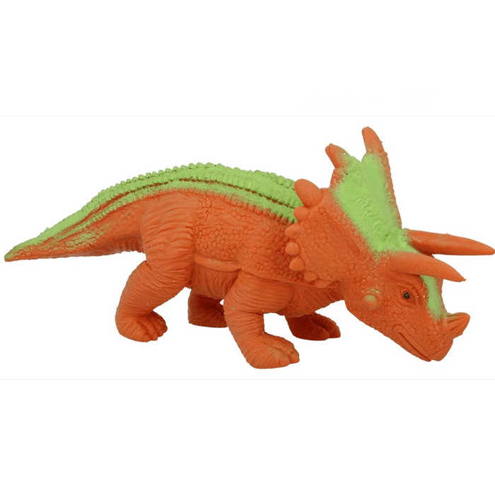 Keycraft Ltd. - CR101 | Stretchy Triceratops (Asst) (One per Purchase)