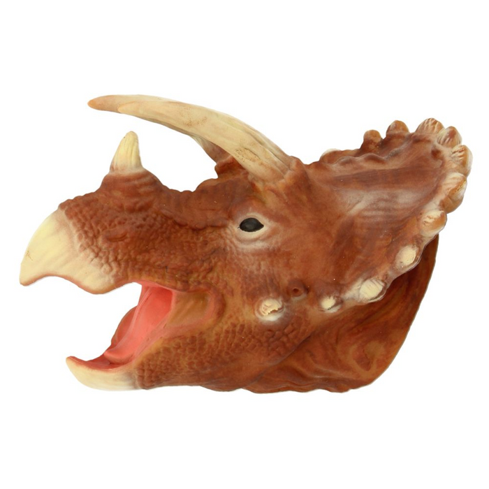 22 | Triceratops Handpuppet (Asst) (One per Purchase)