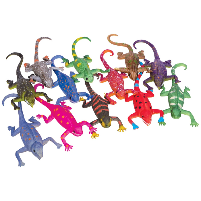 65 | Fumfings Colour Change Lizards (Asst) (One per Purchase)