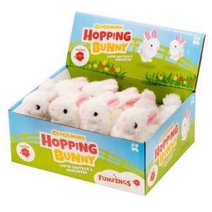 Keycraft Ltd. - NV253 | Clockwork Hopping Bunny (Asst) (One per Purchase)