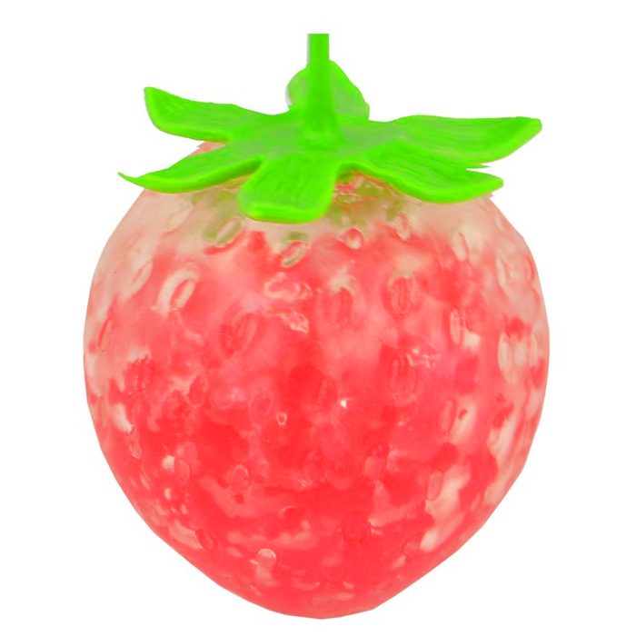 Keycraft Ltd. - NV391 | Squeezy Bead Strawberries (Asst) (One per Purchase)