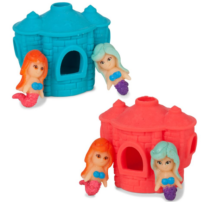 31 | Stretchy Mermaid & Castle (Asst) (One per Purchase)