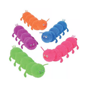 Kid Fun - 4730 | Puffy Caterpillar - Asstorted (One Per Purchase)