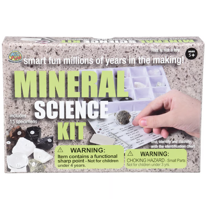 Kid Fun - 4909 | Mineral Science Kit