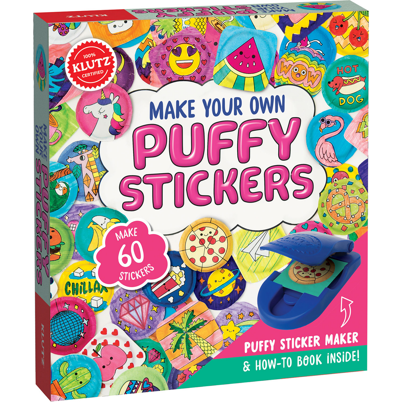 Klutz 21019 Make Your Own Puffy Stickers Castle Toys
