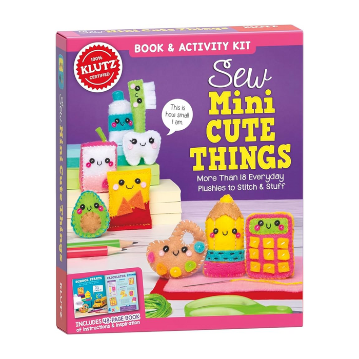 Klutz - 89601 | Sew Mini Cute Things Kit
