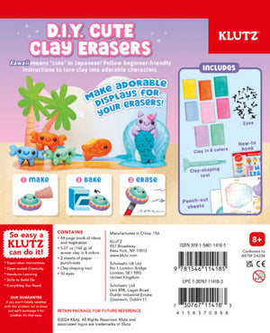 Klutz - 11418 | Make Your Own Mini- Erasers: Kawaii Style