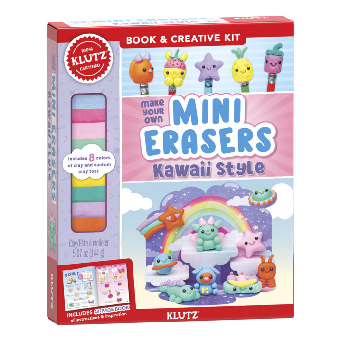 Klutz - 11418 | Make Your Own Mini- Erasers: Kawaii Style