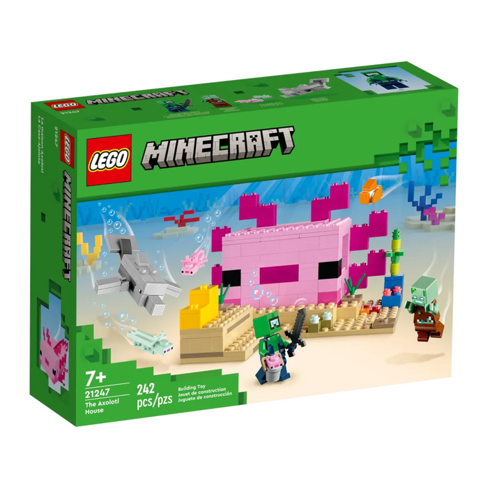 LEGO - 21247 | Minecraft: The Axolotl House