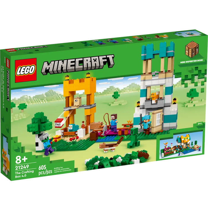 LEGO - 21249 | Minecraft: The Crafting Box 4.0
