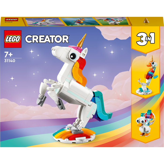 LEGO - 31140 | Creator 3-in-1: Magical Unicorn