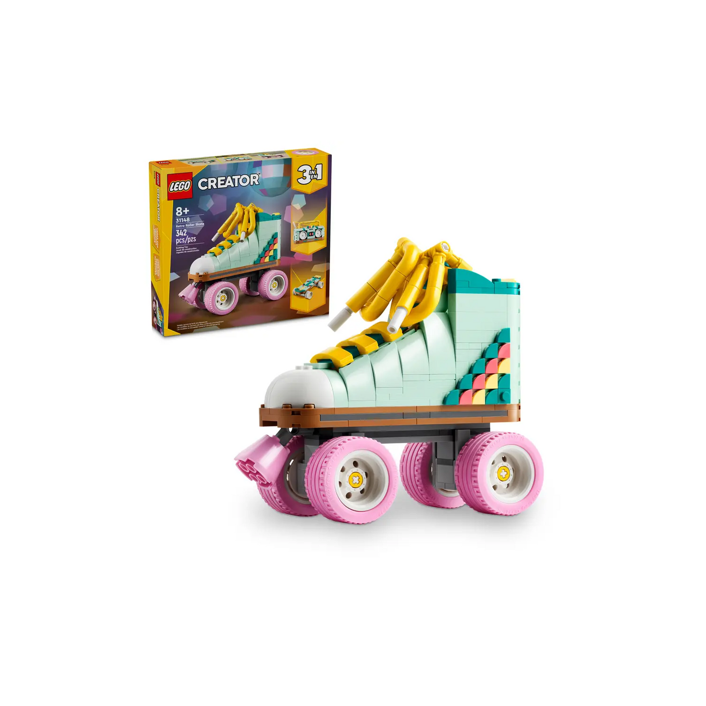 LEGO 31148 Creator 3-in-1: Retro Roller Skate – Castle Toys