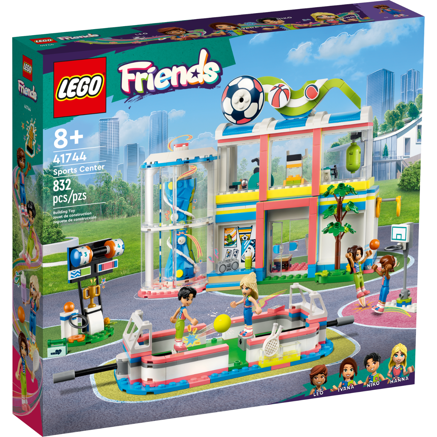 LEGO - 41744 | Friends: Sports Center – Castle Toys