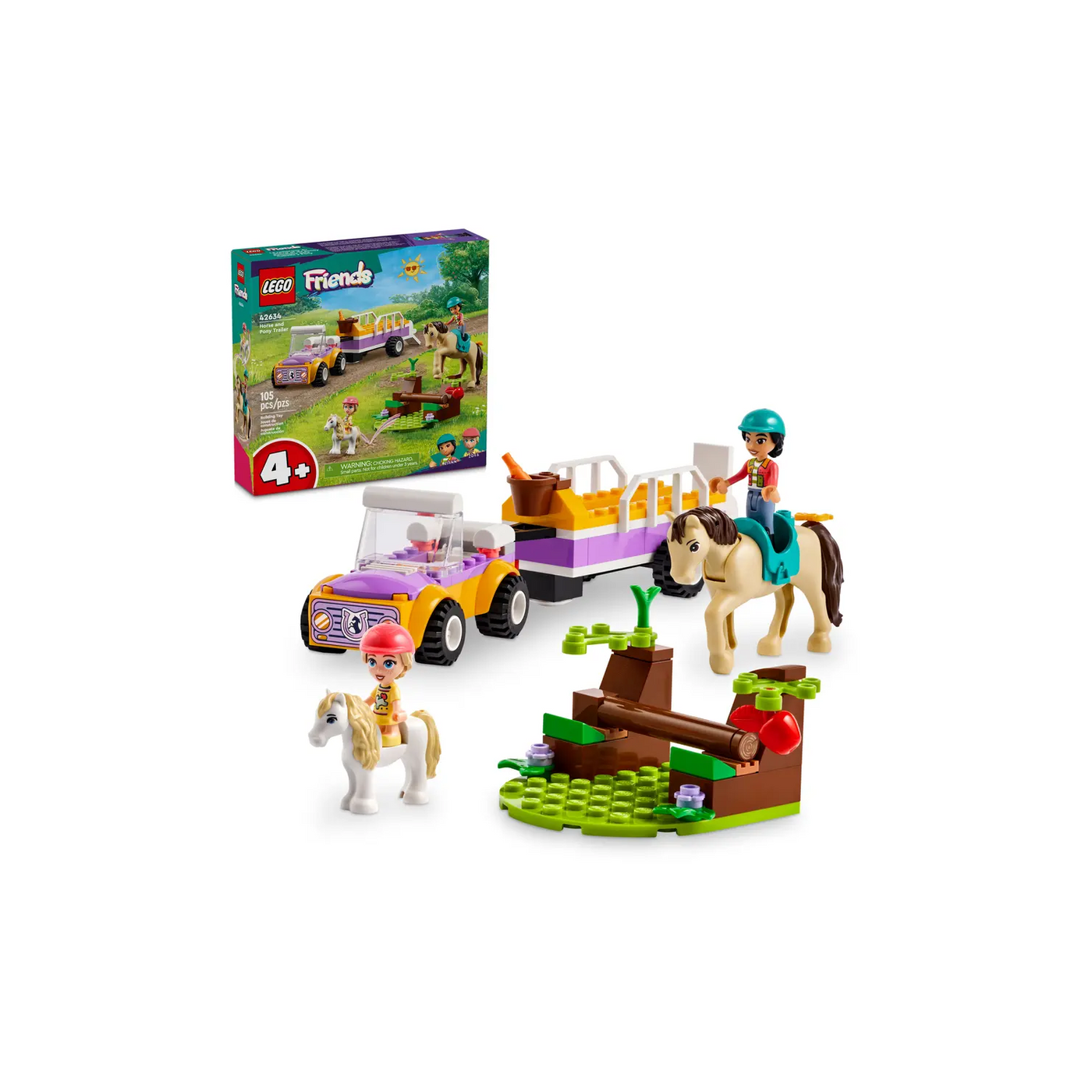 LEGO 42634 Friends Horse and Pony Trailer Castle Toys
