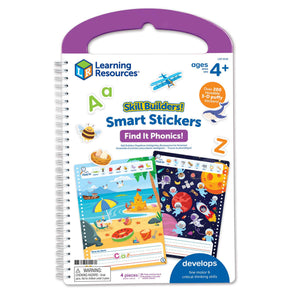 Learning Resources - LER5516 | Skill Builders! Smart Stickers Find It Phonics