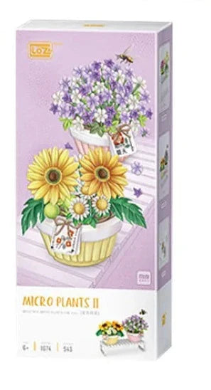 LOZ Blocks - LOZ1674 | Spring Baby's Breath Daisy with Bee