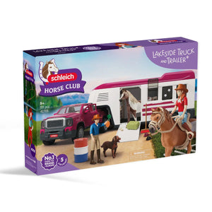 Schleich - 42705 | Horse Club: Lakeside Truck and Trailer