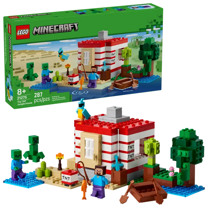 LEGO - 21275 | Minecraft: The TNT Jungle House