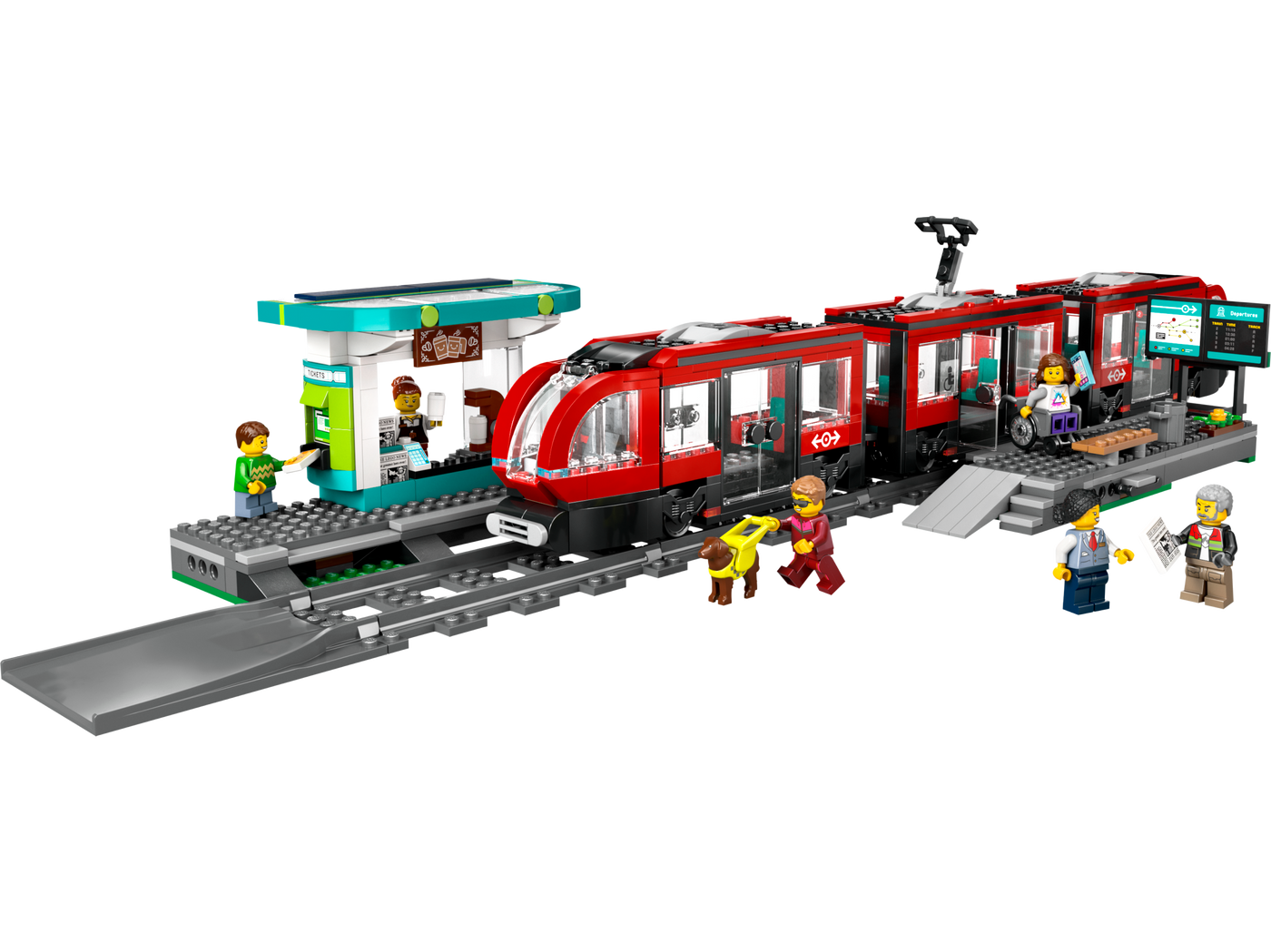 Lego station train hotsell