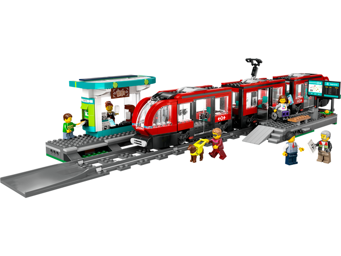 LEGO - 60423 | City: Downtown Streetcar & Station