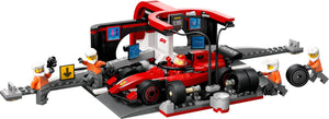 LEGO - 60443 | F1 Pit Stop & Pit Crew w/ Ferrari Car