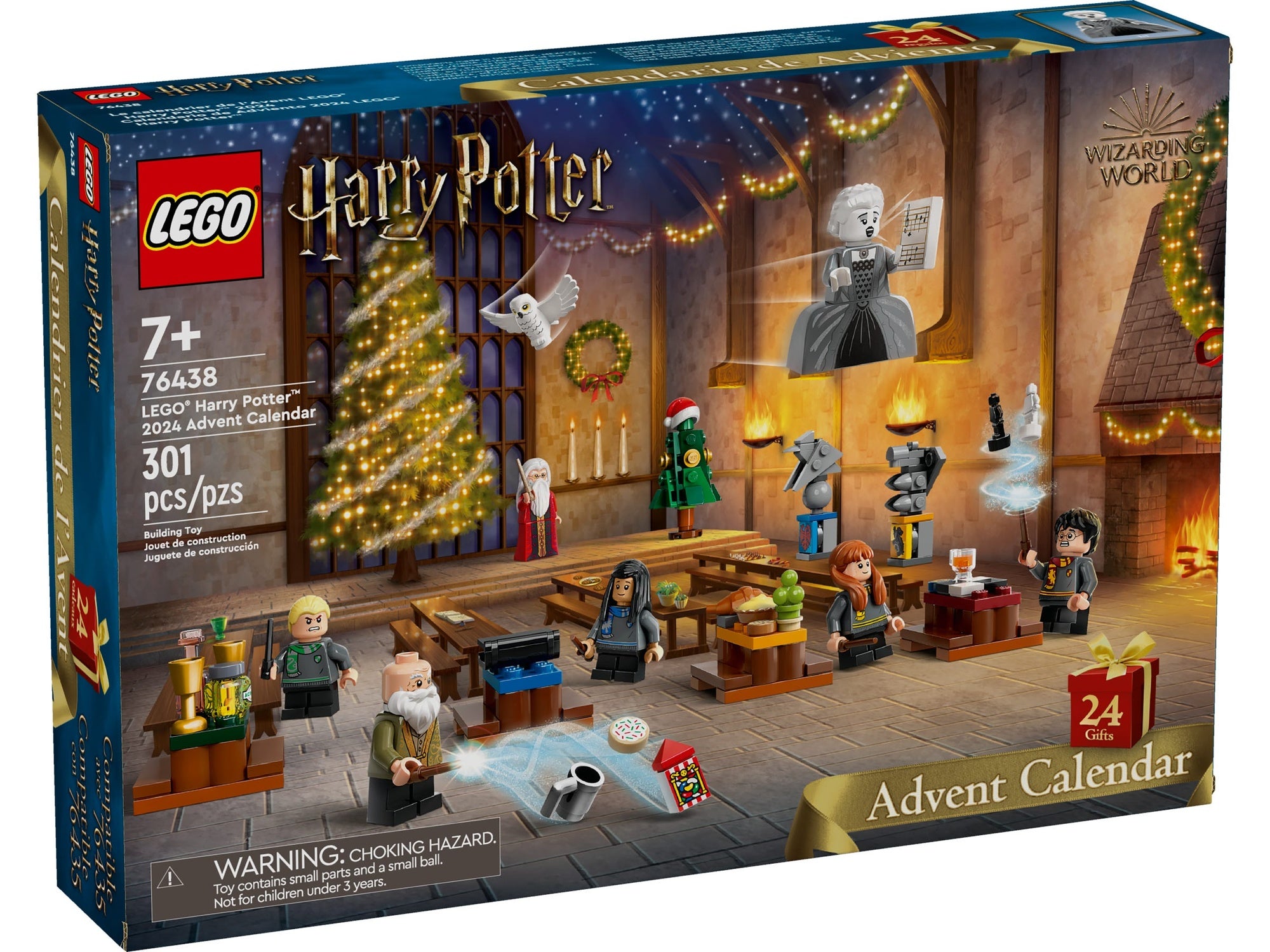 LEGO 76438 Advent Calendar Harry Potter 2024 Castle Toys