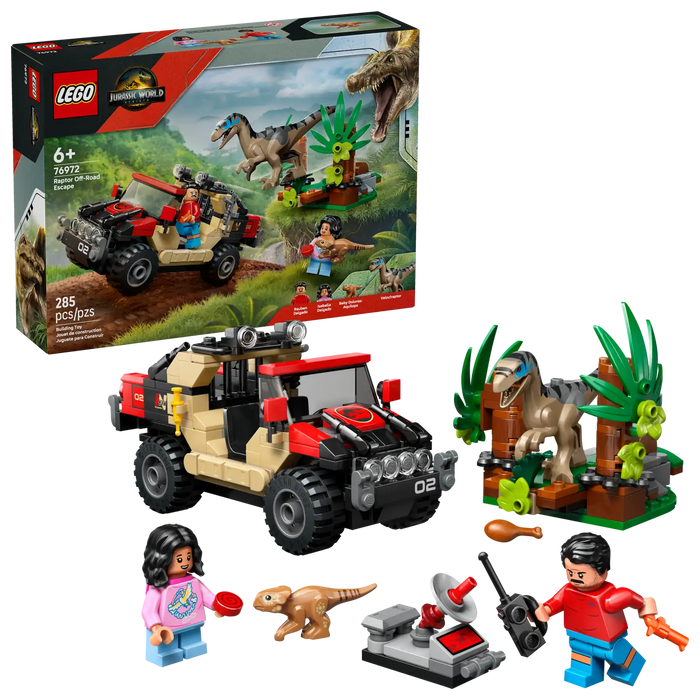 LEGO - 76972 | Jurassic World: Raptor Off-Road Escape
