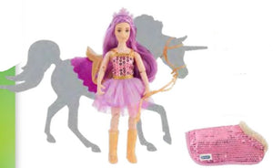 Breyer - B-FS-10659 | (PRE-ORDER) Lyra - Unicorn Rider & Tack