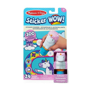 Melissa & Doug - 32013 | Sticker Wow! Unicorn Sticker Stamper and Activity Pad