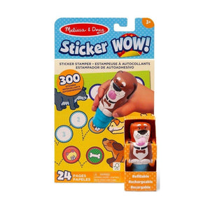 Melissa & Doug - 50324 | Sticker Wow! Dog Sticker Stamper and Activity Pad