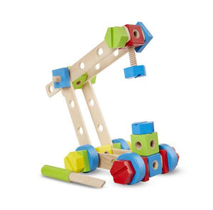 Melissa & Doug - 94035 | Twist & Turn Wooden Construction Set