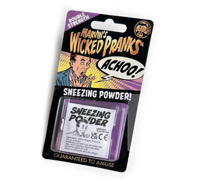 Marvin's Magic - MM WPJ 8821 | Wicked Pranks - Sneezing Powder!