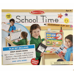Melissa & Doug - 18514 | School Time! Classroom Play Set