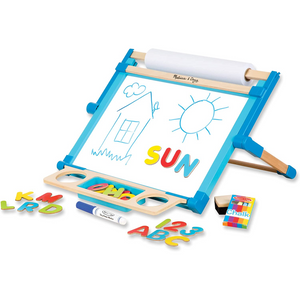 Melissa & Doug - 32183 | Double Sided Wooden Tabletop Easel
