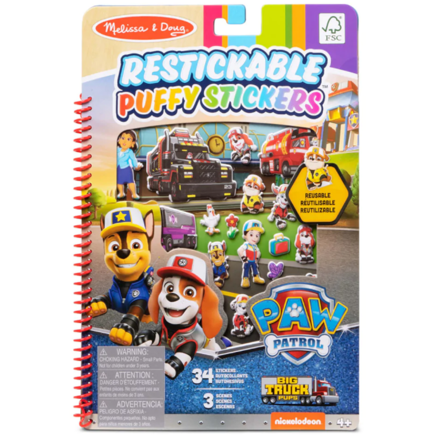 Melissa and doug best sale puffy stickers