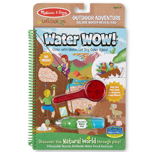 Melissa & Doug - 40821 | Water Wow! Outdoor Adventure Deluxe Water-Reveal Pad