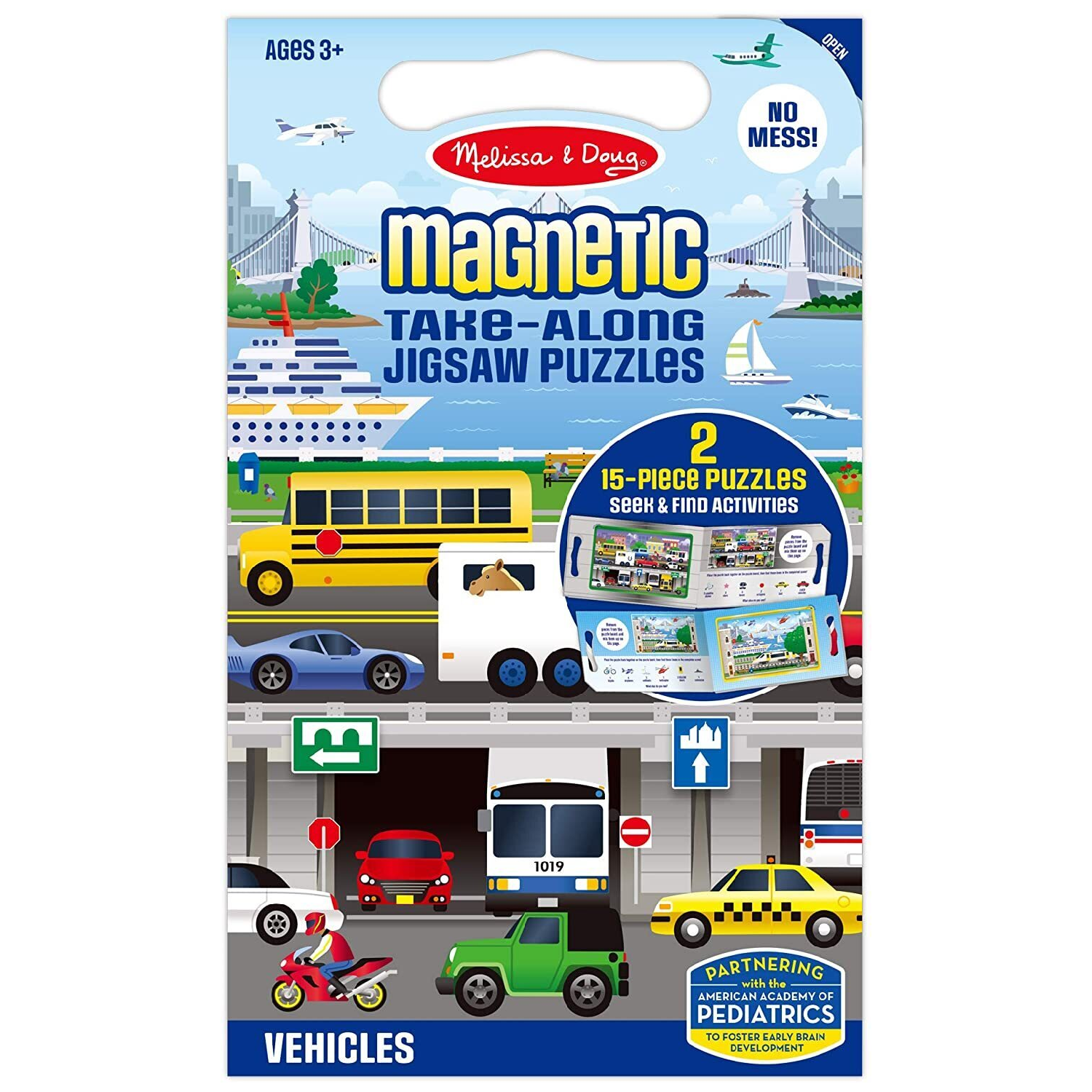 Take Along Magnetic Jigsaw Puzzles - On the Farm- Melissa and Doug