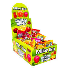 Warheads - 87025 | Mike & Ike Lollipop Rings