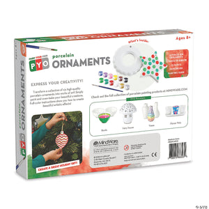 MindWare - MW-68323 | Paint Your Own Christmas Ornaments