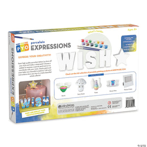 MindWare - MW-85995 | Paint-Your-Own Expressions: WISH