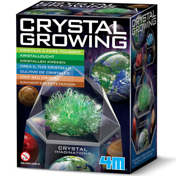 4M - 3929 | Crystal Growing: Green Crystal – Castle Toys