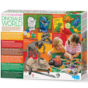 4M - 5540 | Steam Kids Deluxe Dinosaur World