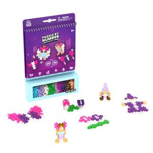 Plus-Plus - 4348 | Puzzle By Number - Activity Pad - Enchanted Forest