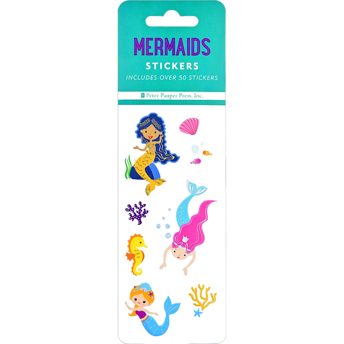 Peter Pauper Press - 341594 | Sticker Set Mermaids