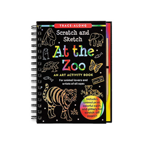 Peter Pauper Press - 305732 | Scratch & Sketch At The Zoo